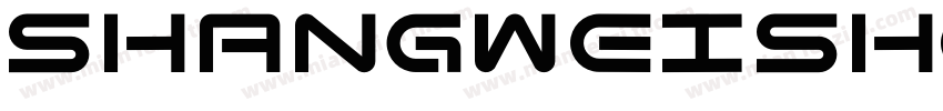 ShangWeiShouShuW Regular字体转换